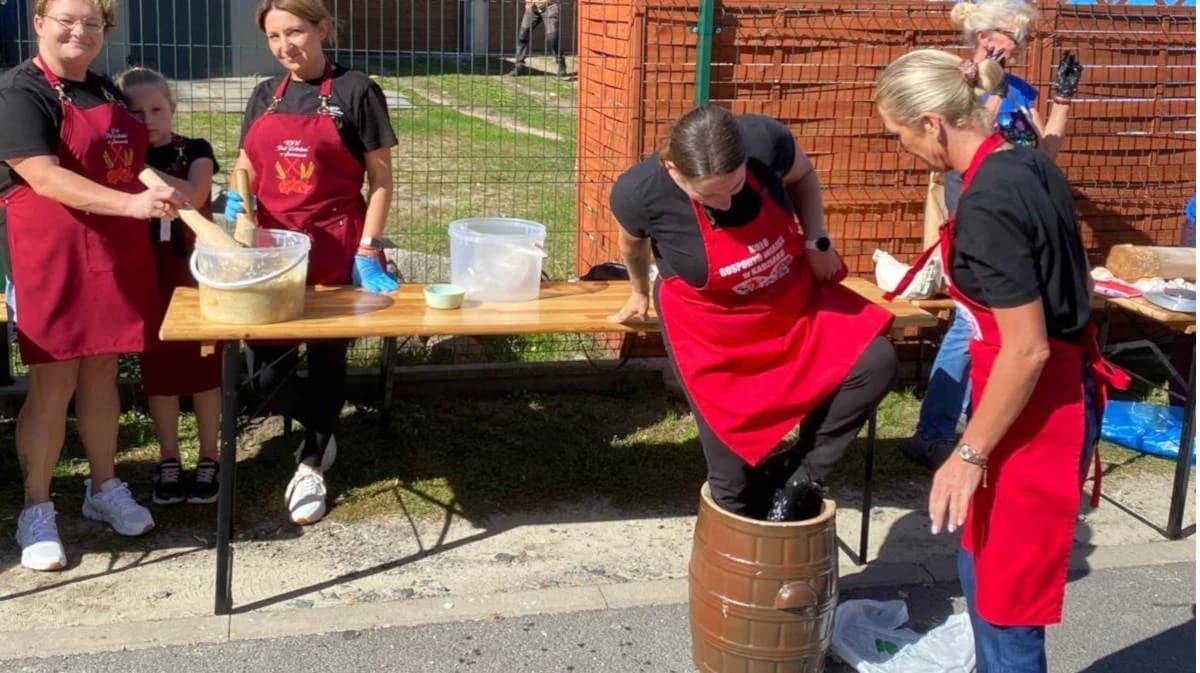 Konkurs kiszenia kapusty w Młynie nad Lutynią — zdjęcie 1 z 12