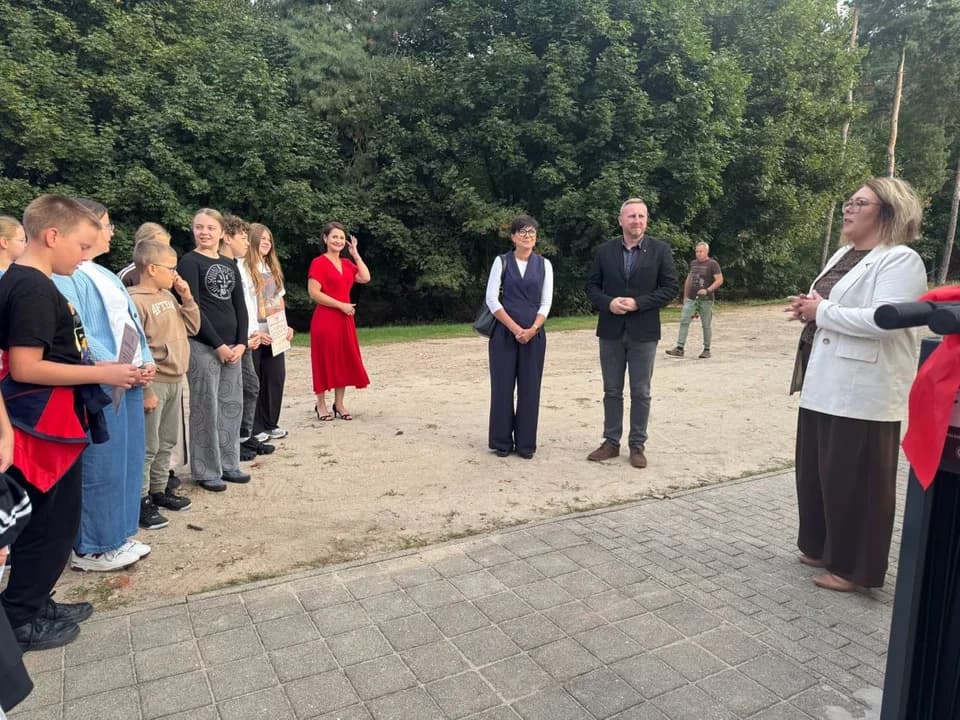 Inwestycja została zrealizowana z budżetu obywatelskiego