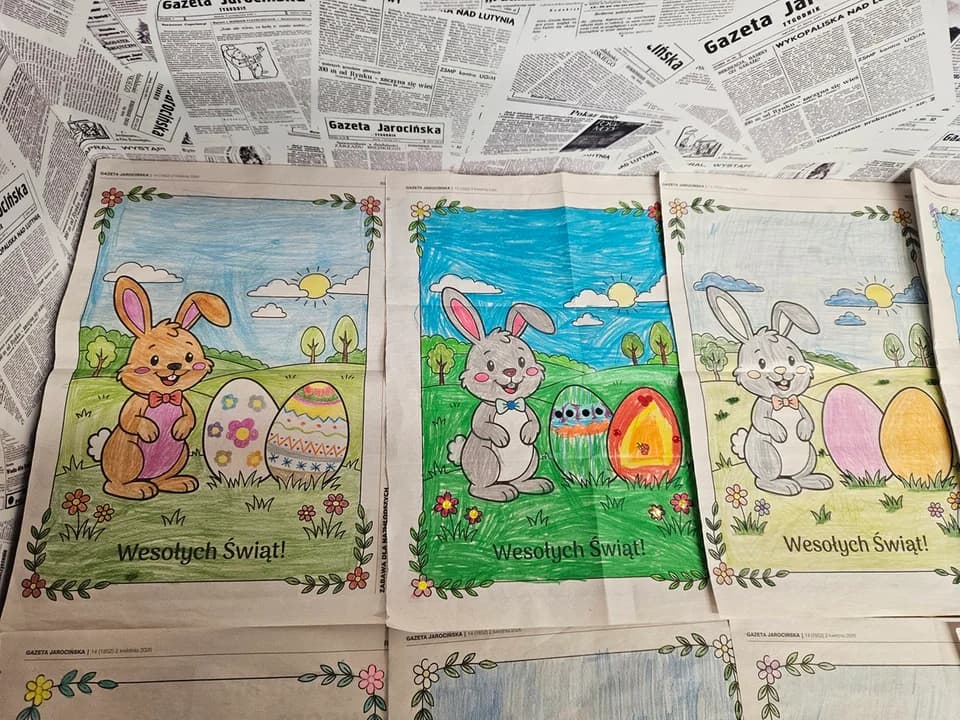 Konkurs Gazety Jarocińskiej na kolorowankę wielkanocną rozstrzygnięty! — zdjęcie 3 z 9