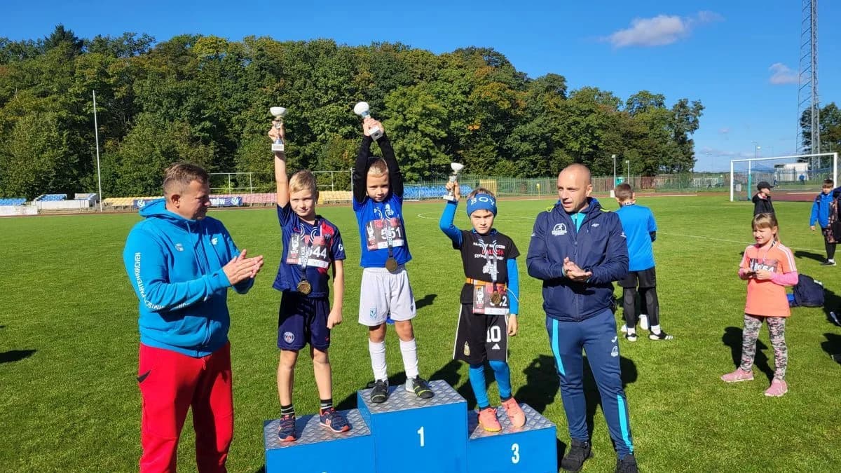 RockRun Jarocin 2024. TOP 3 w biegu chłopców na 200 metrów