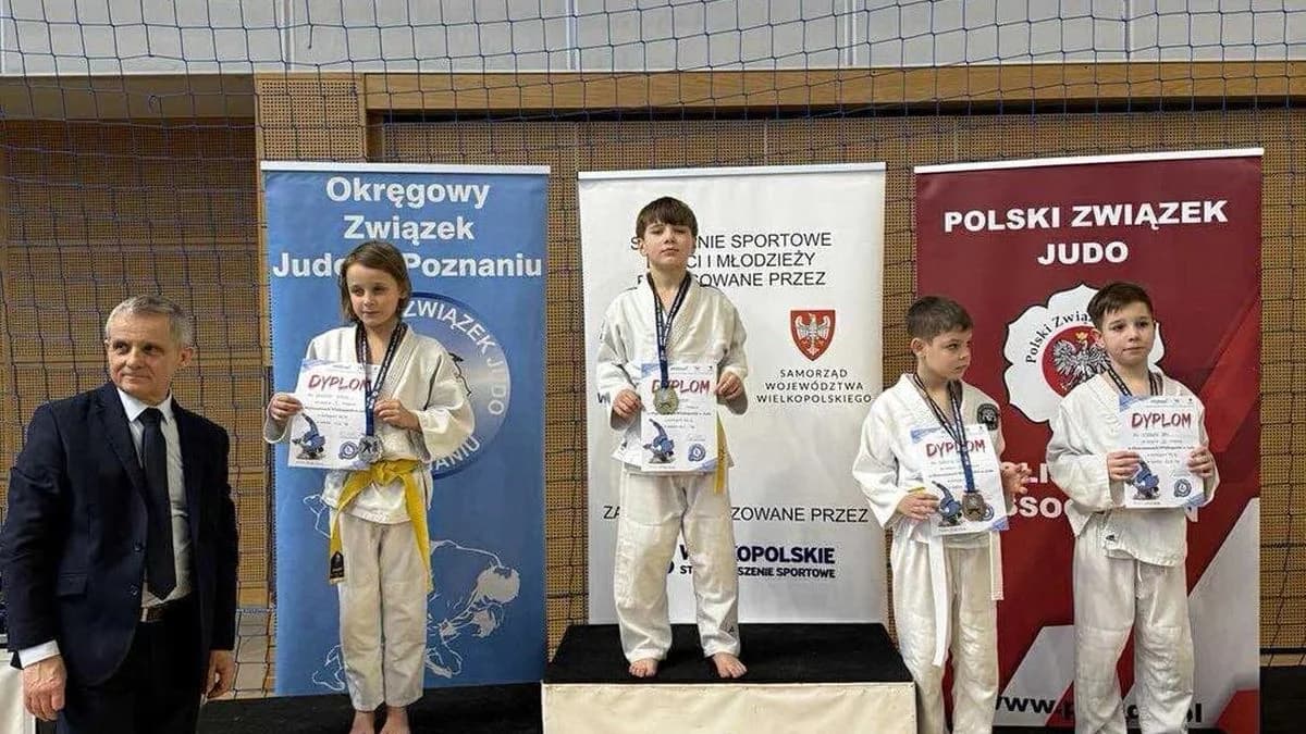 Zawodnicy Ippon Jarocin na Mistrzostwach Wielkopolski w judo zdobyli sporo medali