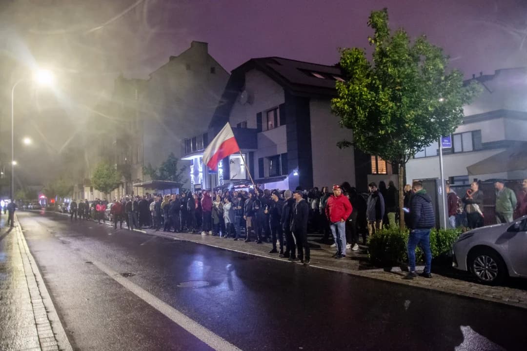 W patrolu obywatelskim w Jarocinie uczestniczyło kilkaset osób