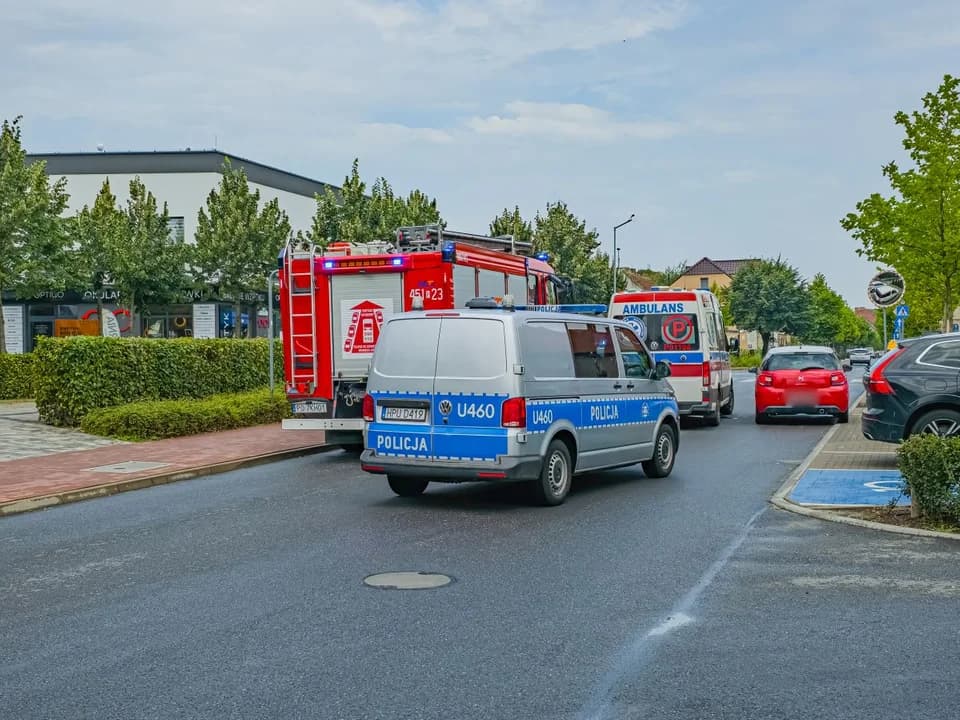 Doszło tam do zderzenia dwóch pojazdów.