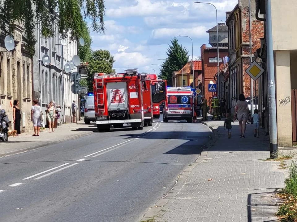 Potrącenie rowerzystki na ul. Świętego Ducha w Jarocinie