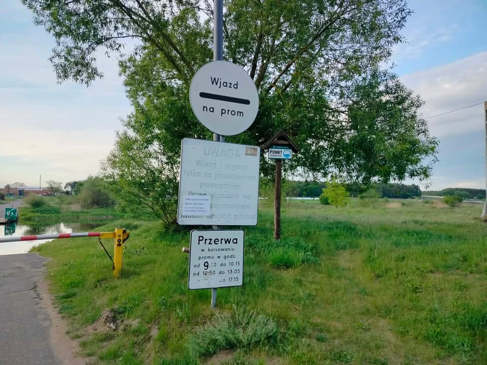 Od 18 maja przeprawa promowa w Nowej Wsi Podgórnej będzie nieczynna.