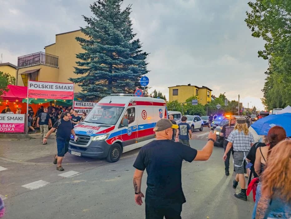 Na Jarocin Festiwal 2026 pracowali również medycy