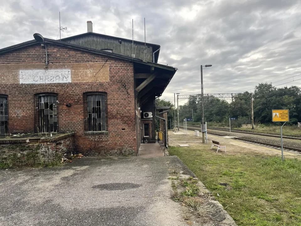 Stacja PKP Żerków w Chrzanie