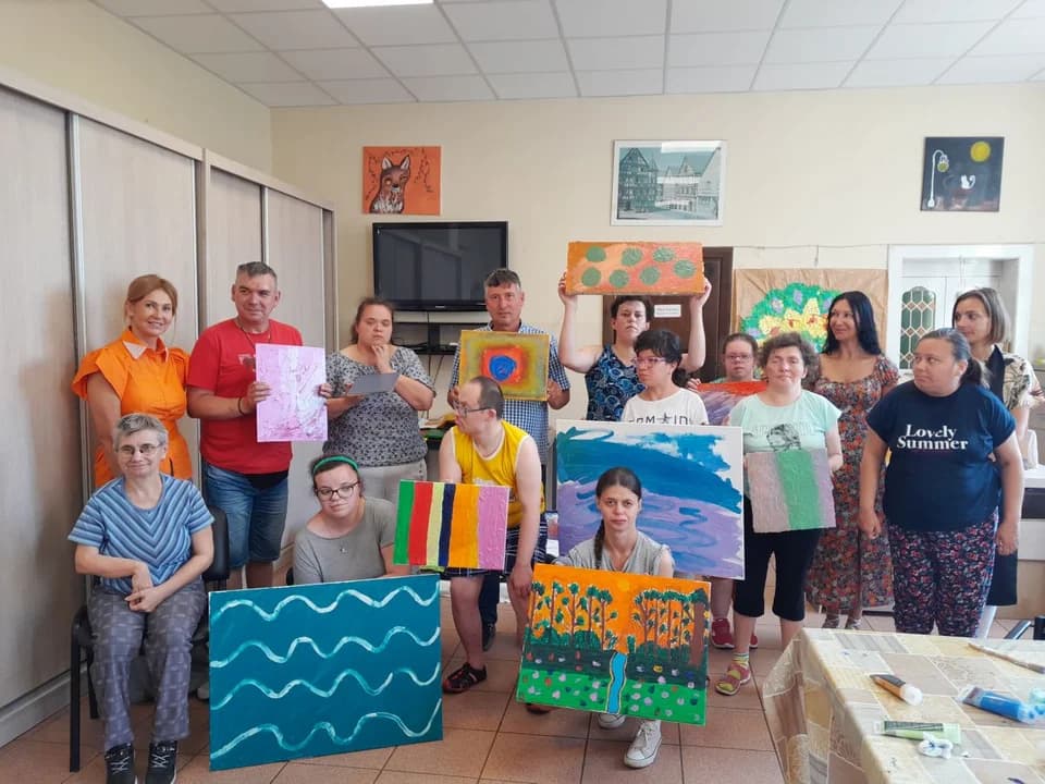 W WTZ w Jarocinie mogli poczuć się malarzami [ZDJĘCIA]