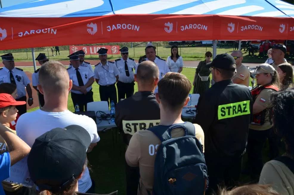 Gminne Zawodu Sportowo-Pożarnicze w Jarocinie — zdjęcie 4 z 69