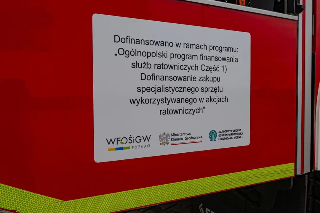 Nowy wóz bojowy dla OSP Jaraczewo [ZDJĘCIA]