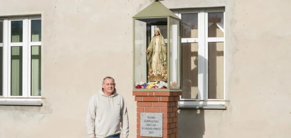 Odnowiono dwie figury Matki Bożej. Jedna stanęła w Mieszkowie, druga będzie w Osieku