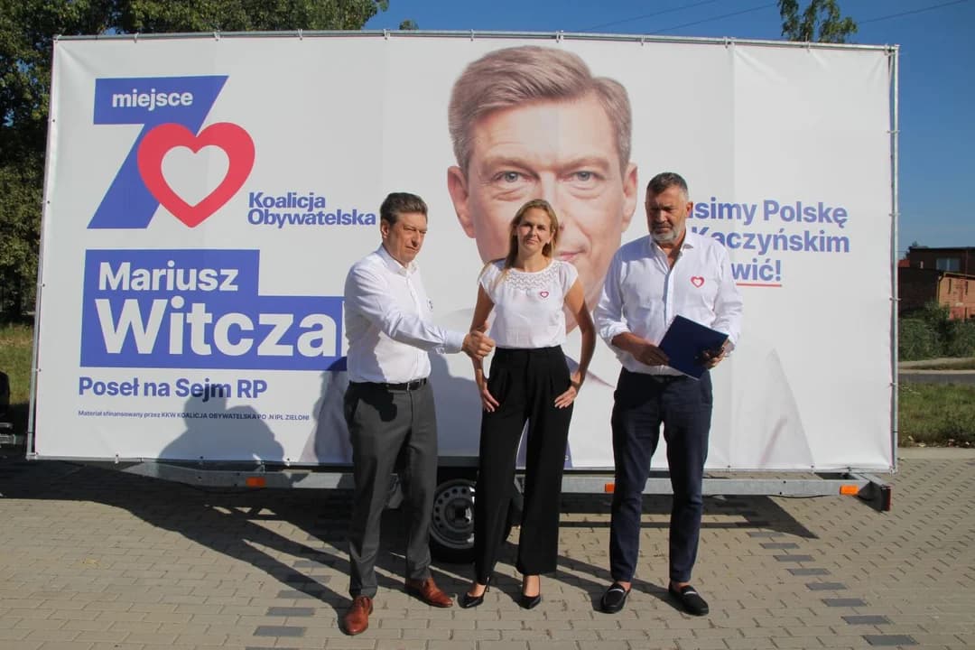 W Jarocinie poseł Koalicji Obywatelskiej zaprezentował „100 konkretów na 100 dni”