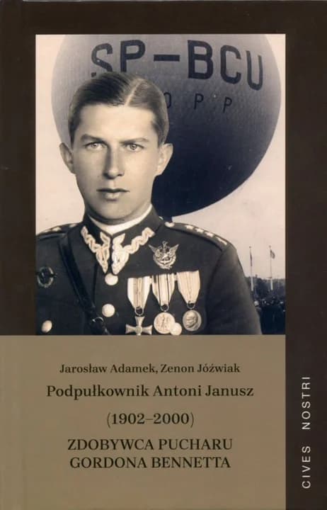 Ppłk Antoni Janusz przed wojną zdobył Puchar Benetta. Ukazała się książka o nim — zdjęcie 3 z 4
