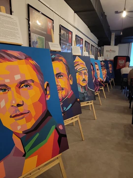 Spotkanie w Jarocinie z Przemysławem Terleckim, dyrektorem Muzeum Powstania Wielkopolskiego — zdjęcie 6 z 21