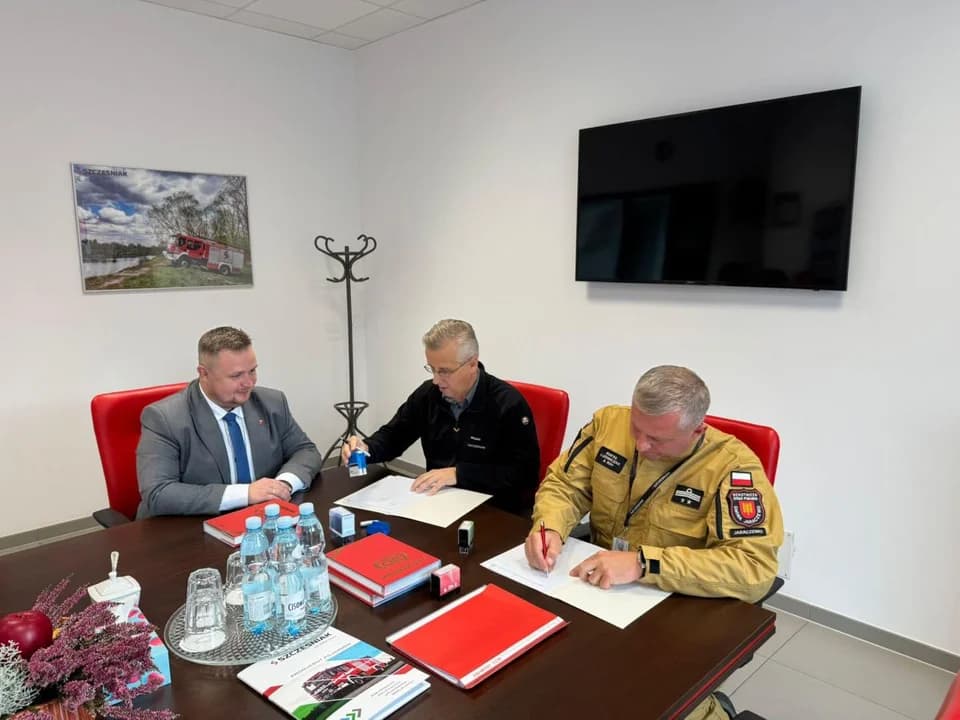 Nowy samochód dla OSP Jaraczewo