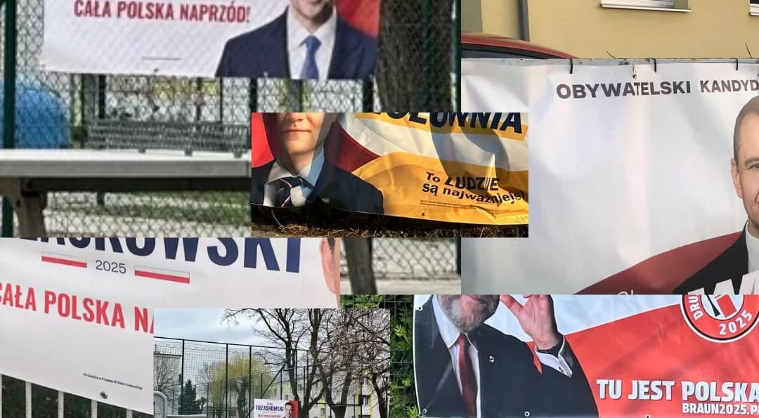 Nie wszystkie bannery na terenie miasta sa wywieszone zgodnie z prawem. Władze Jarocina już wezwały komitety wyborcze do wyjaśnień.