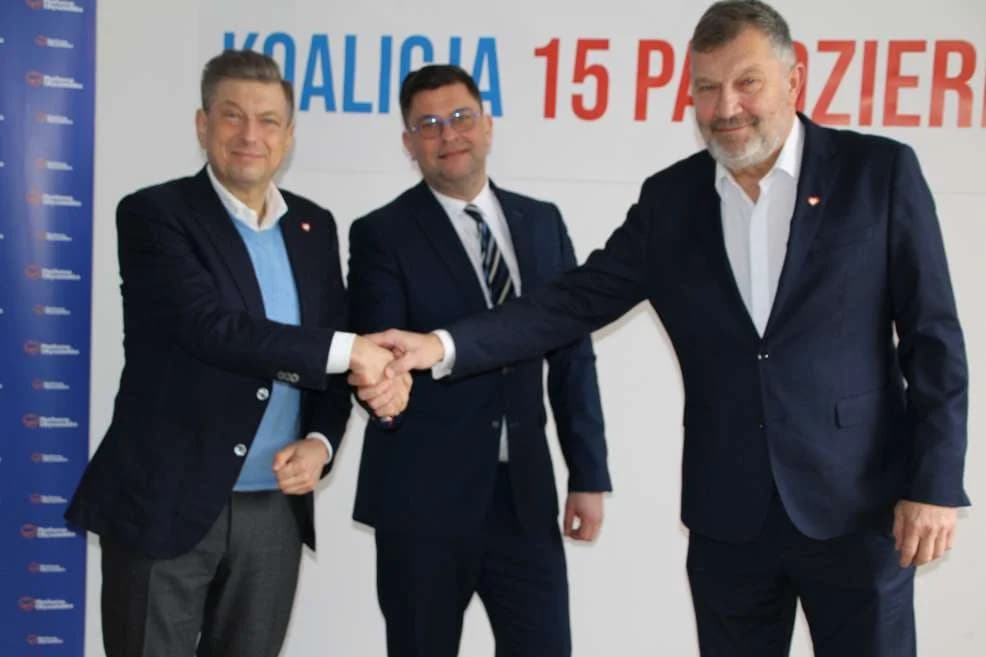 Konferencja prasowa Koalicji Obywatelskiej w Jarocinie — zdjęcie 4 z 7