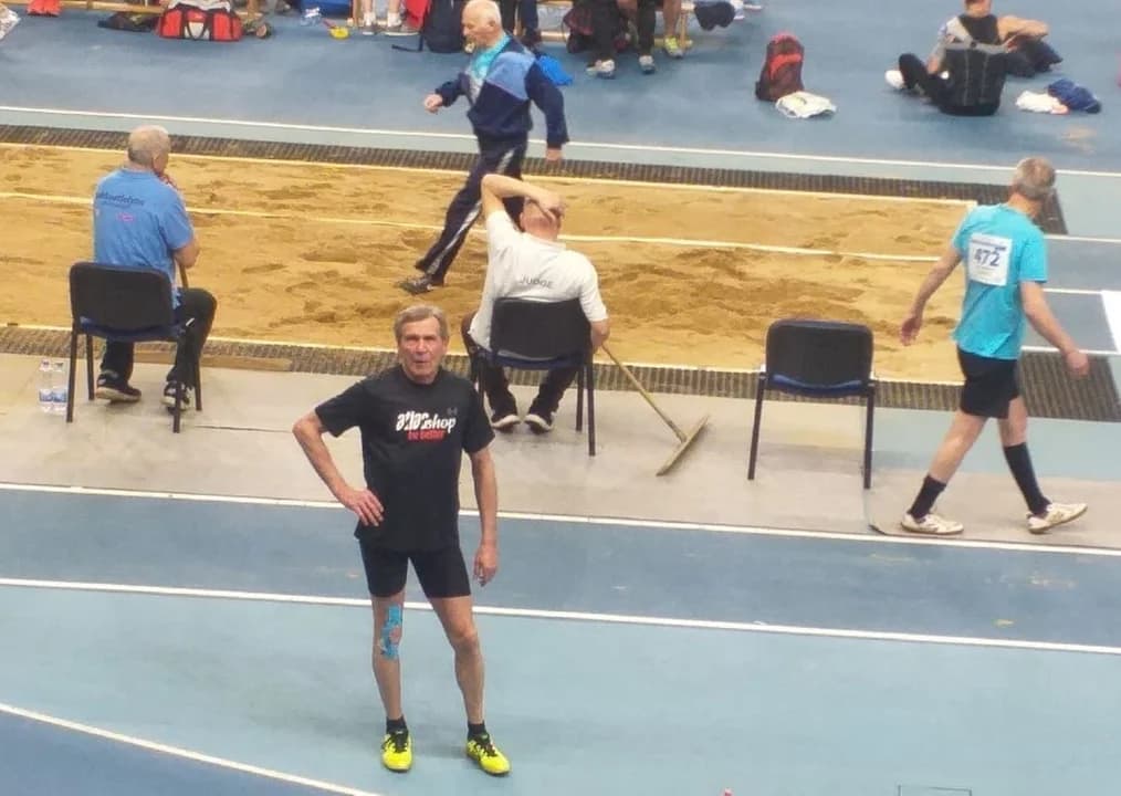 Jan Tomczak w doskonałej formie przed Halowymi Mistrzostwami Świata Masters w lekkiej atletyce