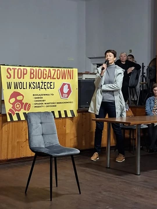 Wójt kontra mieszkańcy w sprawie biogazowni: Zabrakło pańskiej dobrej woli [ZDJĘCIA]