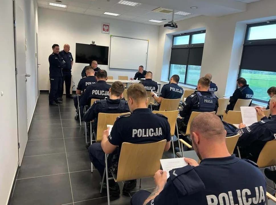 Powiatowe eliminacje turnieju "Patrol Roku 2023" w KPP Jarocin