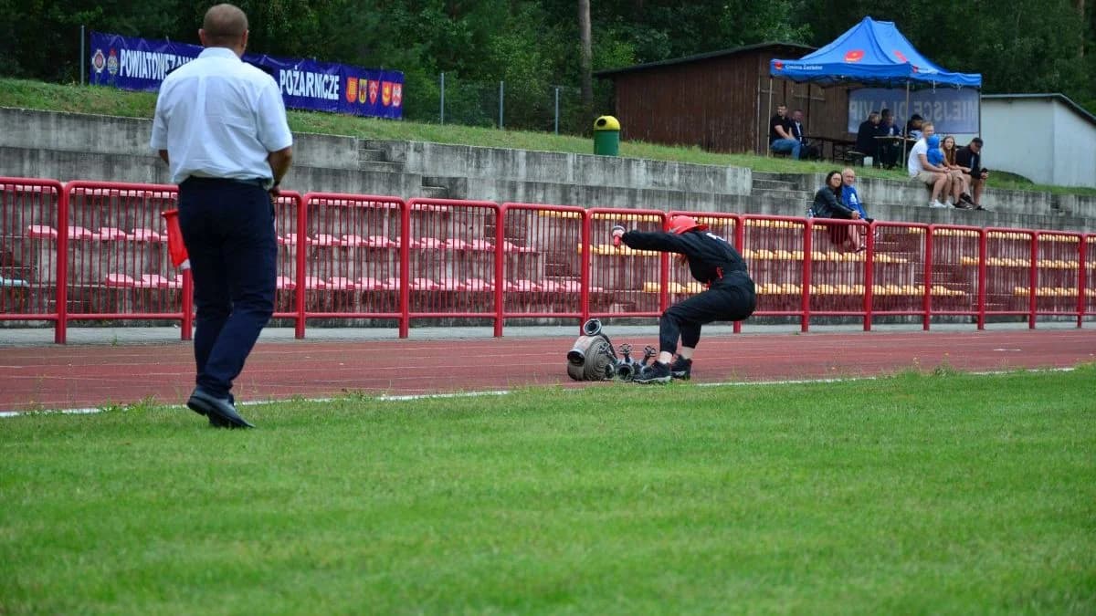Powiatowe Zawody Sportowo-Pożarnicze w Żerkowie