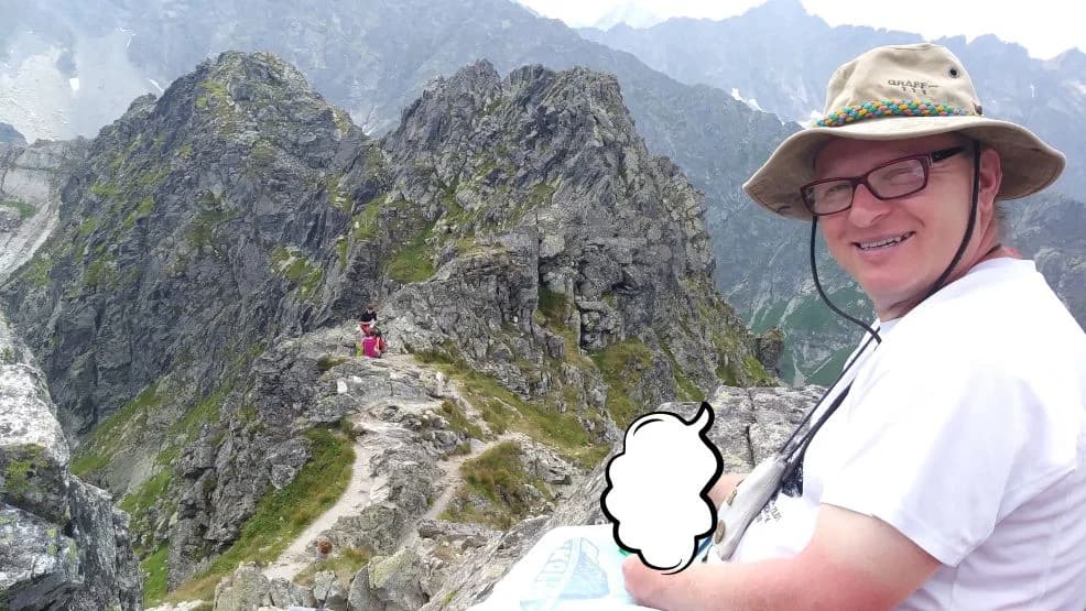 Grzegorz Kręc z Goliny od 30 lat wędruje po górach