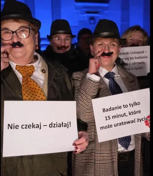 Zapuszczanie wąsów - akcja promocji badać profilaktycznych dla mężczyzn — zdjęcie 6 z 9