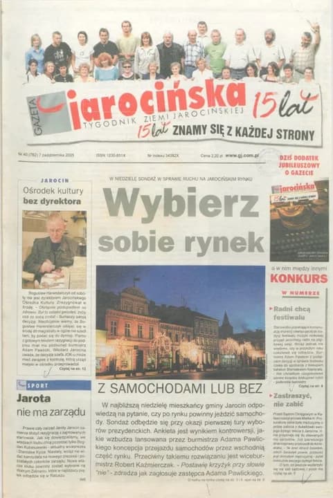 "Gazeta Jarocińska" - od papierowego tygodnika po codzienne wiadomości w internecie. Z Wami i dla Was od 35 lat — zdjęcie 3 z 6