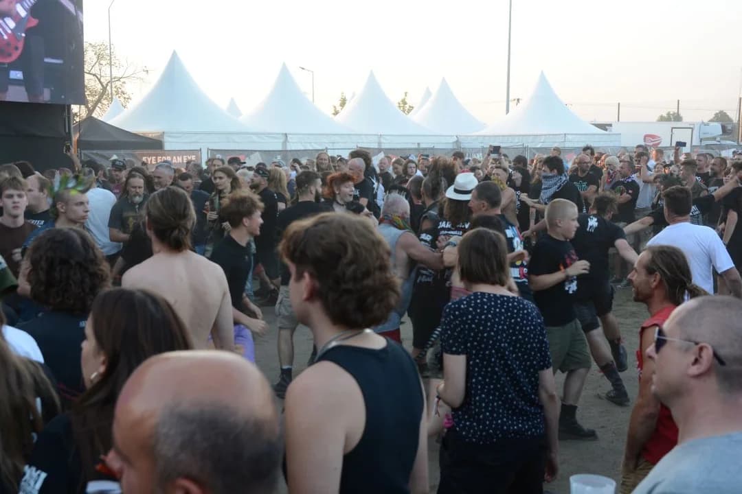 Ludzie na Jarocin Festiwal 2024