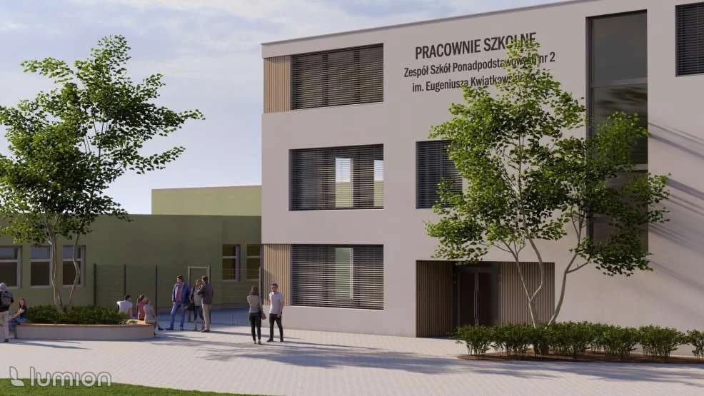 Budowa nowoczesnych pracowni przy ZSP nr 2 w Jarocinie — zdjęcie 3 z 7