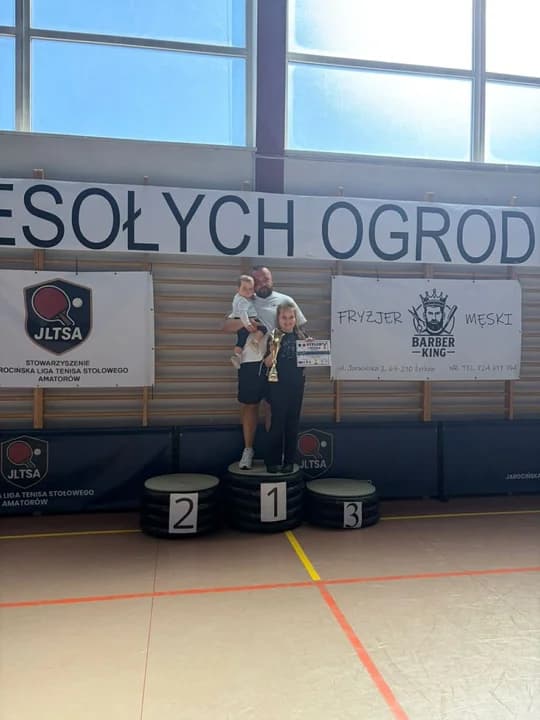 Turniej tenisa stołowego w Wilkowyi
