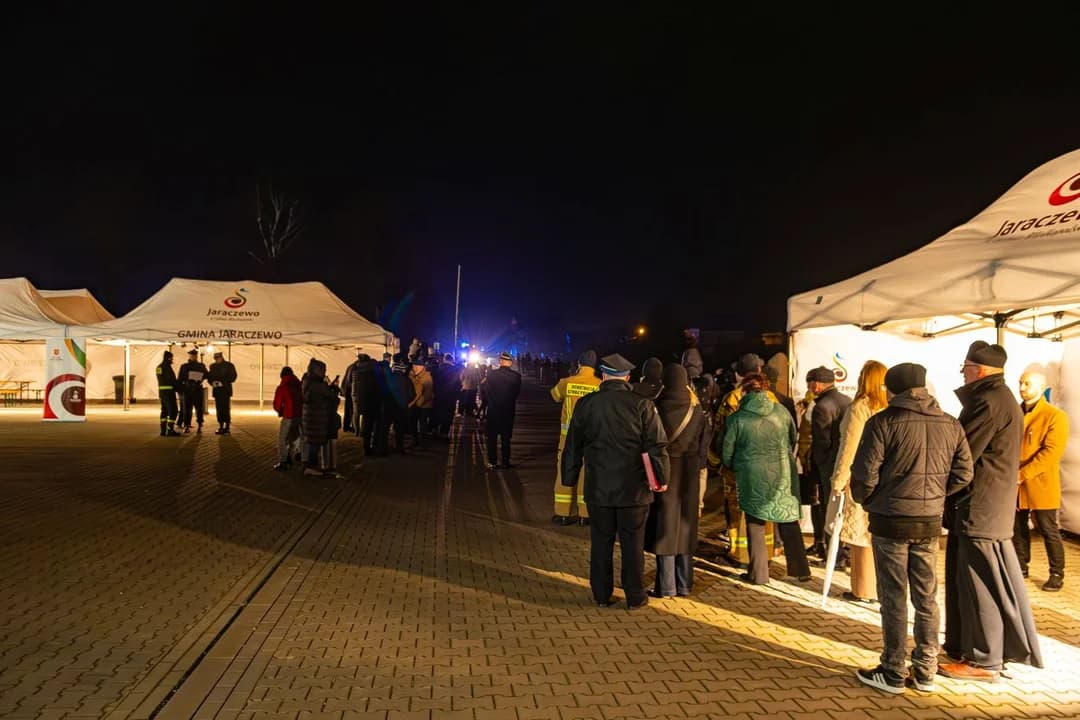 Przekazanie wozu bojowego dla OSP Jaraczewo