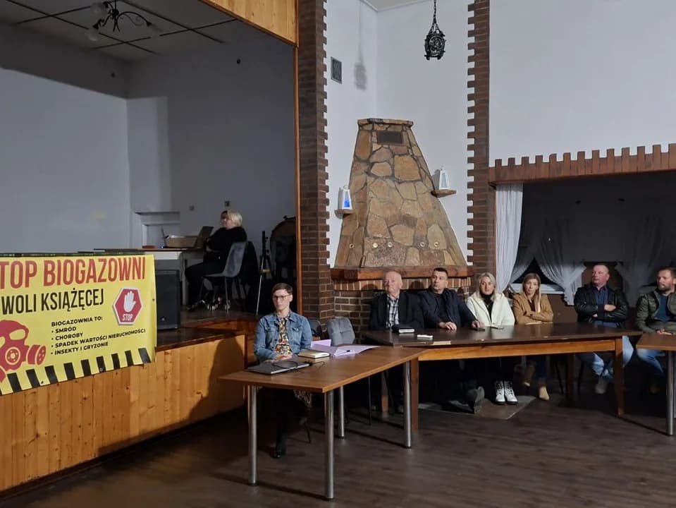 Wójt kontra mieszkańcy w sprawie biogazowni