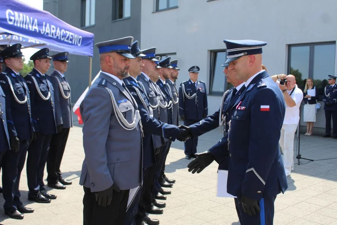 25 funkcjonariuszy awansowało na wyższe stopnie służbowe