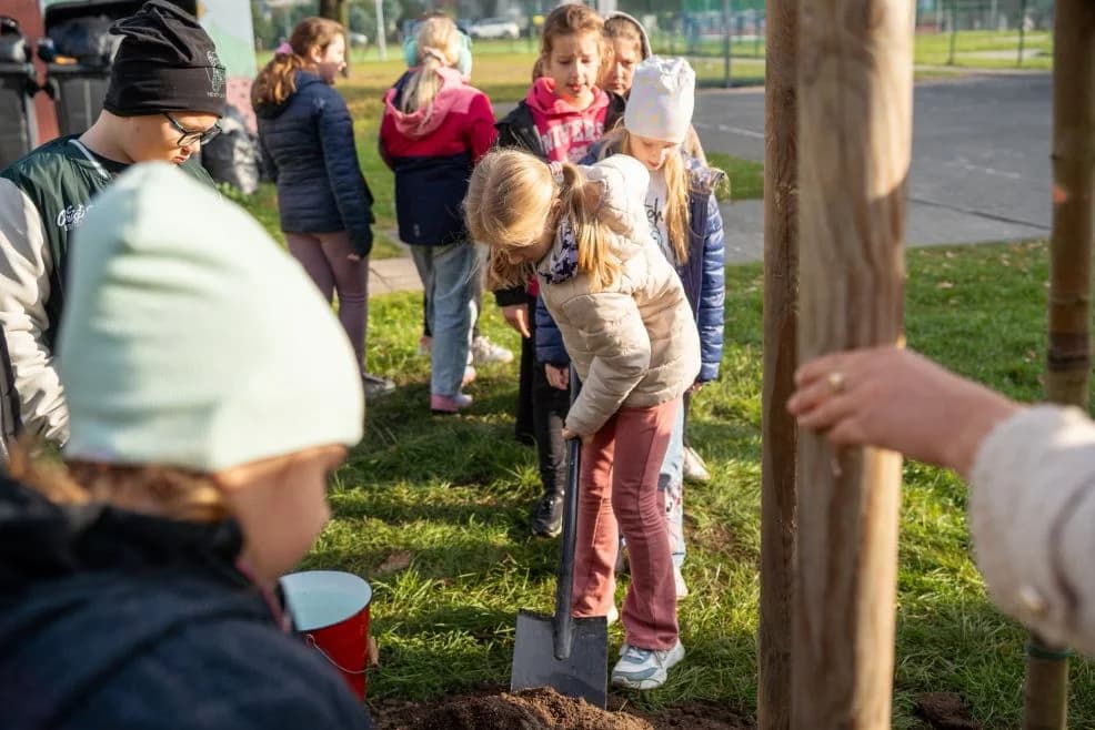 Posadzili drzewa w ramach inicjatywy #BaumChallenge2025 — zdjęcie 5 z 37
