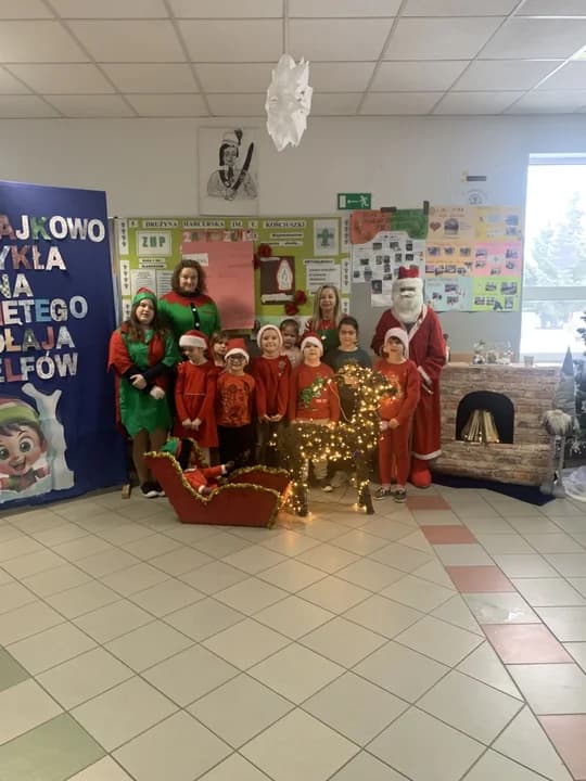 Mikołajki w Szkole Podstawowej w Sławoszewie