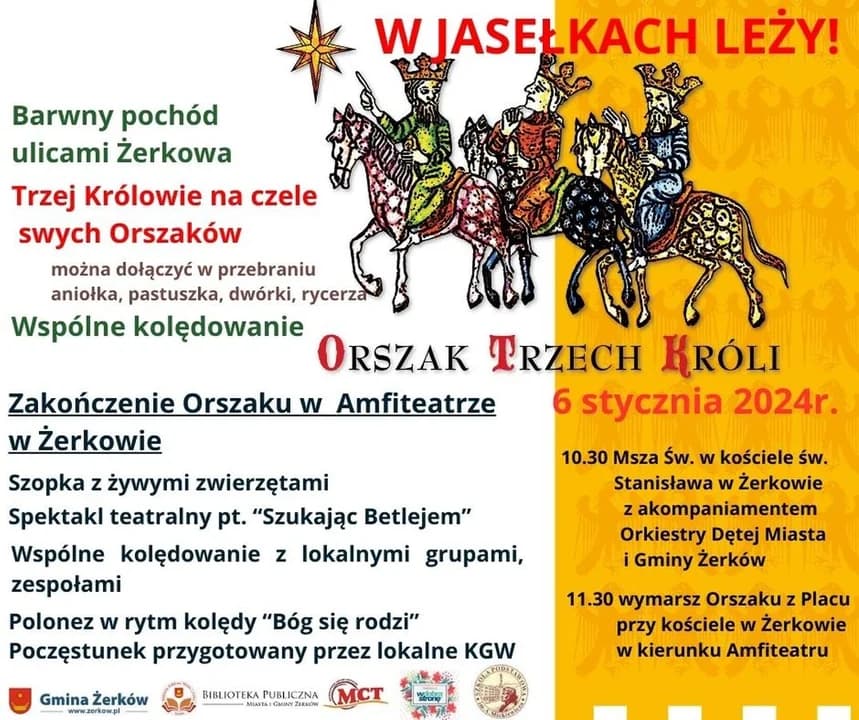 Jarocińskie Kolędowanie wraca na Rynek. Zobacz, gdzie jeszcze odbędą się Orszaki Trzech Króli — zdjęcie 2 z 19