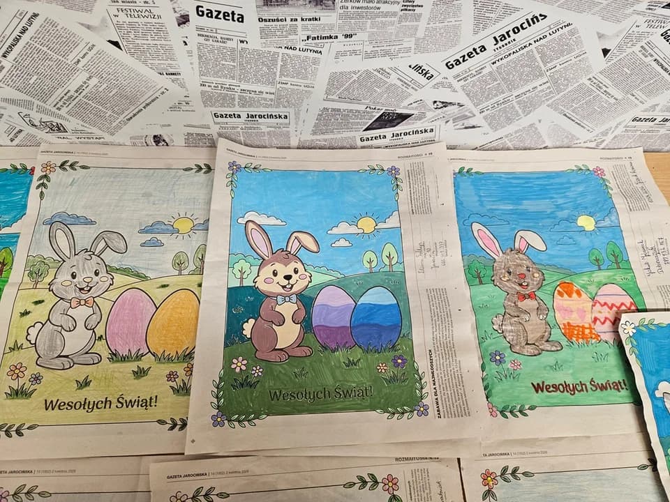 Konkurs Gazety Jarocińskiej na kolorowankę wielkanocną rozstrzygnięty! — zdjęcie 5 z 9