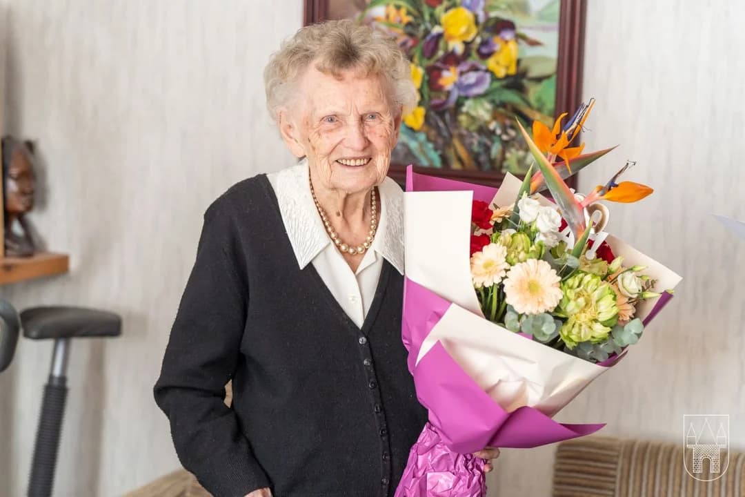 Krystyna Konieczna z Jarocina obchodziła 100. urodziny [ZDJĘCIA] — zdjęcie 5 z 5