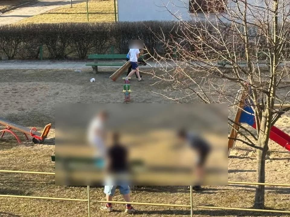 W biały dzień niszczyli plac zabaw na osiedlu. "Taka ekipa, że aż strach" — zdjęcie 6 z 6