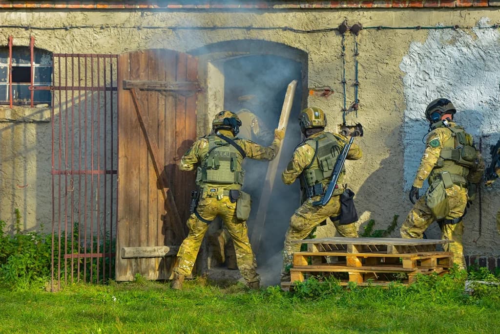 Katastrofa samolotu, uzbrojeni przestępcy i działania antyterrorystów - duże ćwiczenia policji i służb ratowniczych [ZDJĘCIA I FILM]