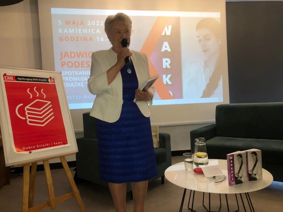 Jadwiga Podeszwa z Jarocina będzie promować swoją najnowszą książkę