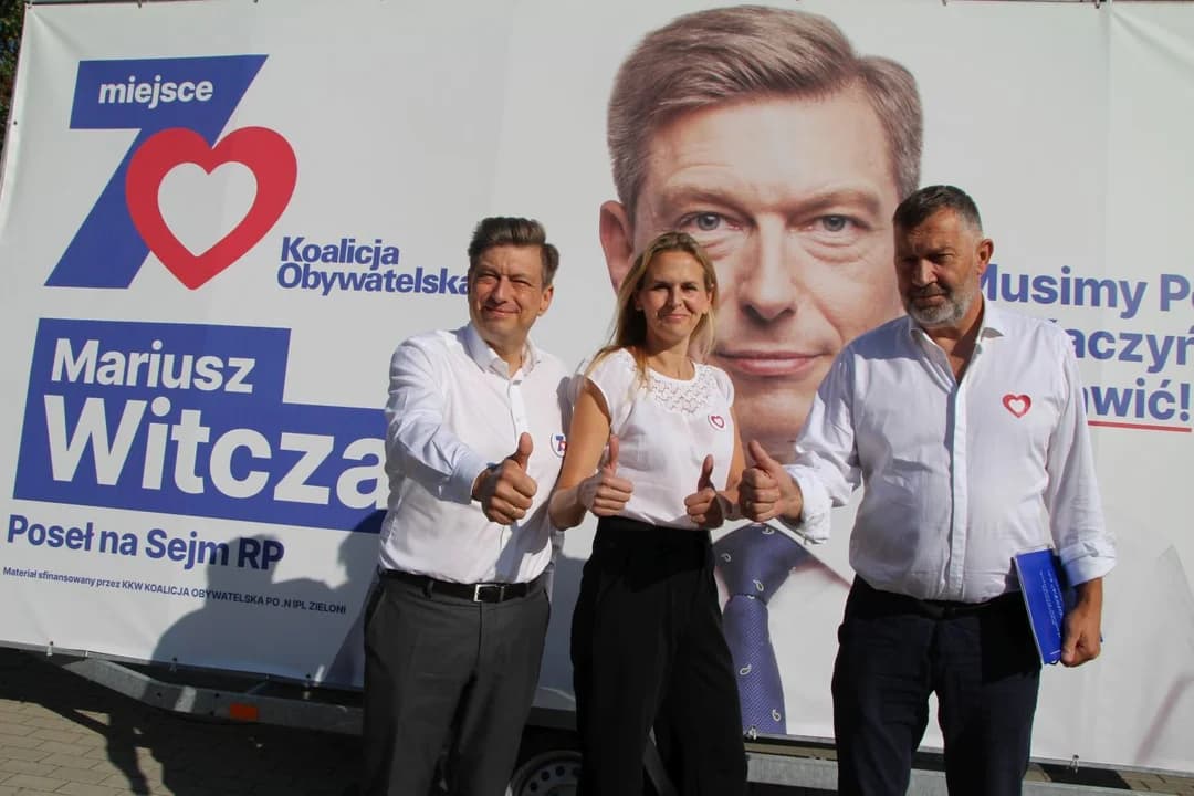 W Jarocinie poseł Koalicji Obywatelskiej zaprezentował „100 konkretów na 100 dni”