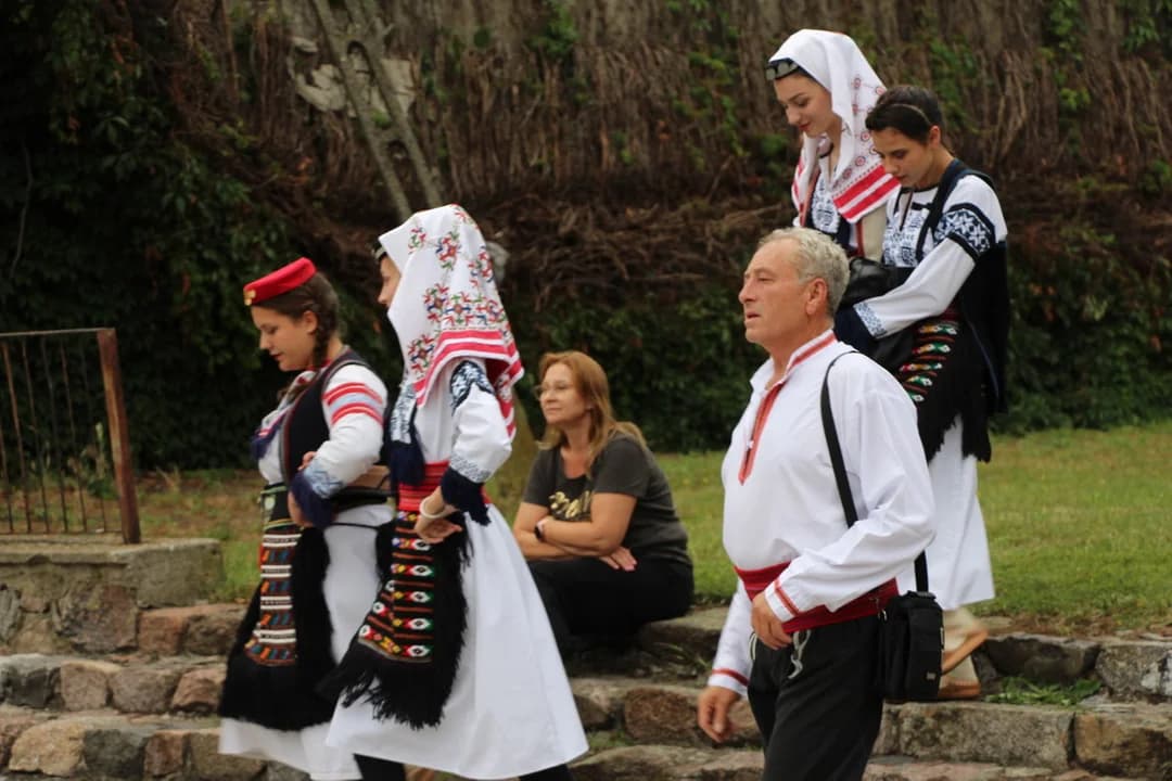Międzynarodowe Spotkania Folklorystyczne. Koncert w Dobrzycy — zdjęcie 4 z 46