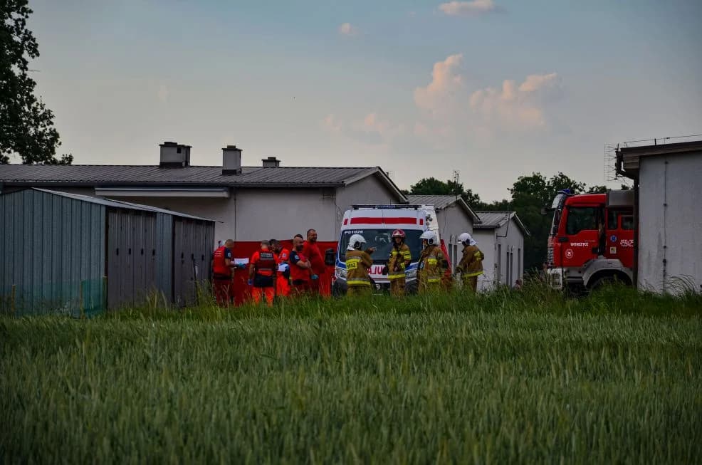 Zgon mężczyzny w Wilczyńcu — zdjęcie 5 z 13