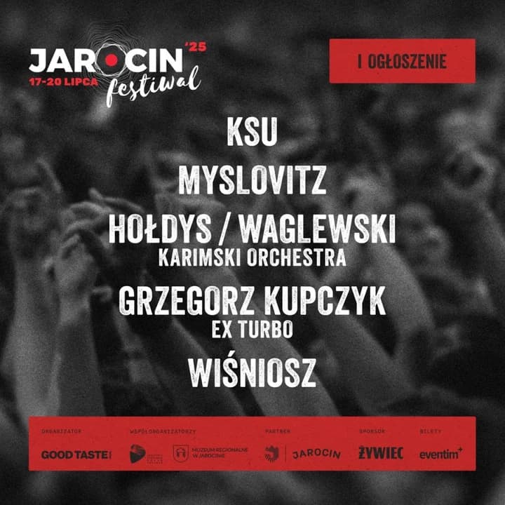 Jarocin Festiwal 2025. Znamy pierwszy artystów. Zobaczcie, kto wystąpi w lipcu [ZDJĘCIA, SONDA]