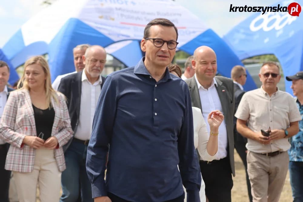 Mateusz Morawiecki w Krotoszynie. Piknik 800+ — zdjęcie 6 z 112