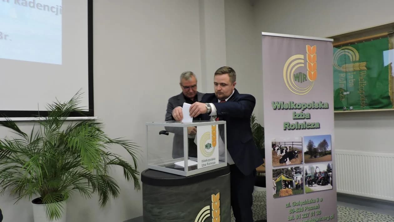 Bartosz Banaszak członkiem zarządu Wielkopolskiej Izby Rolniczej