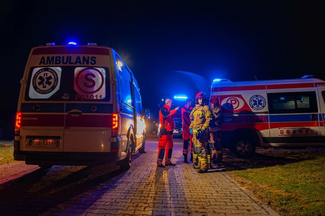 Śmigłowiec LPR-u lądował w Jarocinie