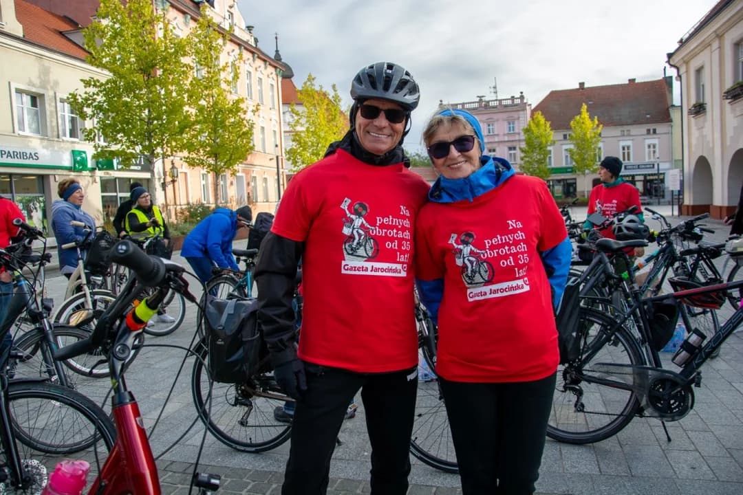 "Nakręceni na 35-lecie", czyli jak wyglądały podchody rowerowe na 35-lecie "Gazety Jarocińskiej" Zobaczcie nowe ZDJĘCIA i WIDEO — zdjęcie 4 z 198